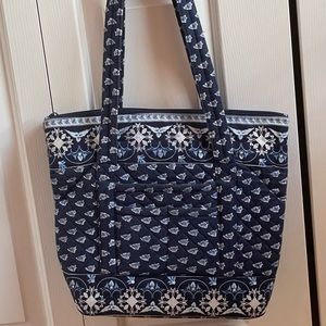 Blue Pattern Purse
